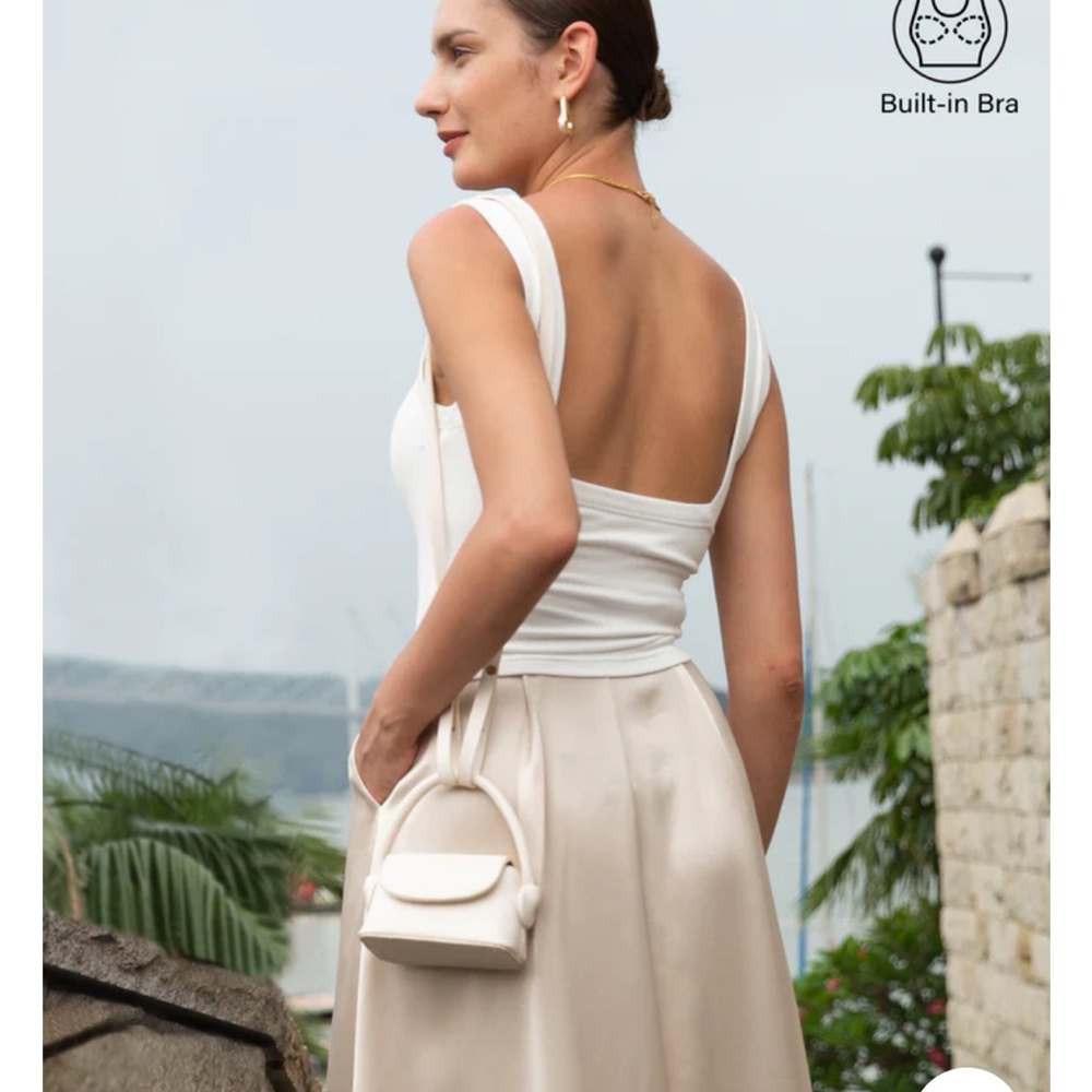 Never worn! Elegant White Top